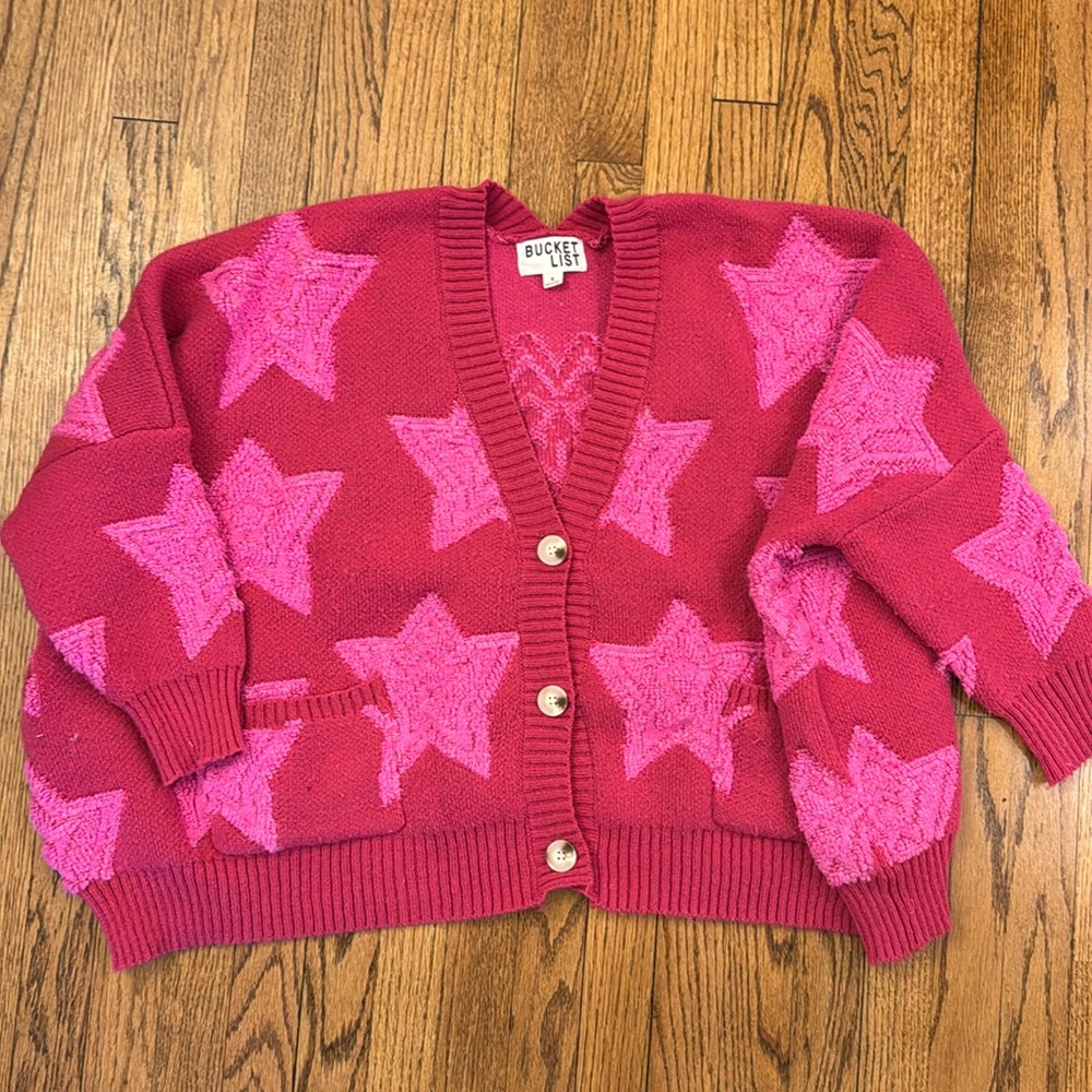 Bucket List oversized sweater